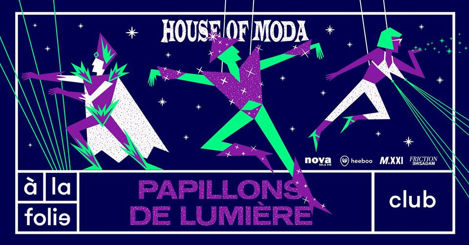 House of Moda - Papillons de lumière