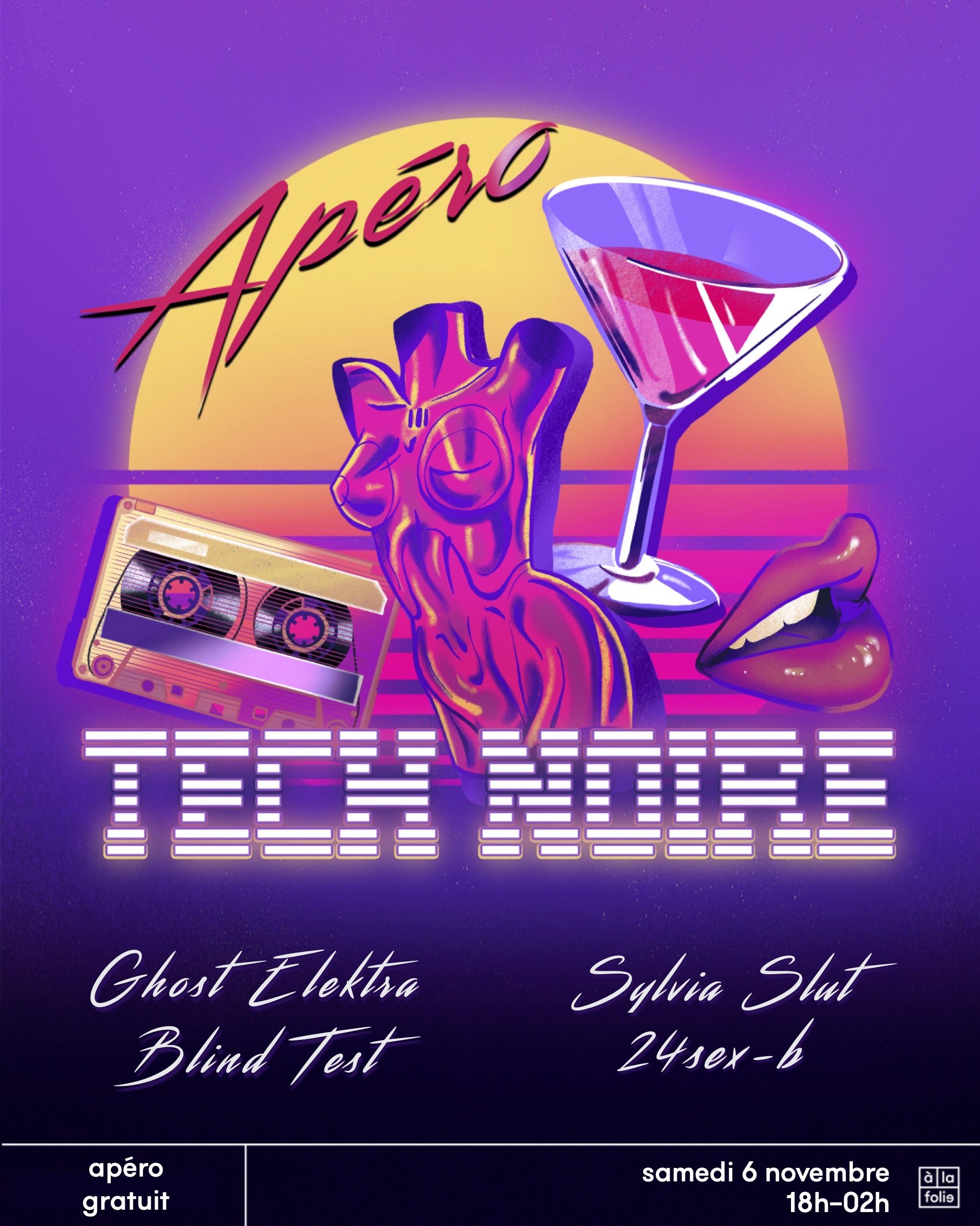 Tech Noire : Apéro New Wave