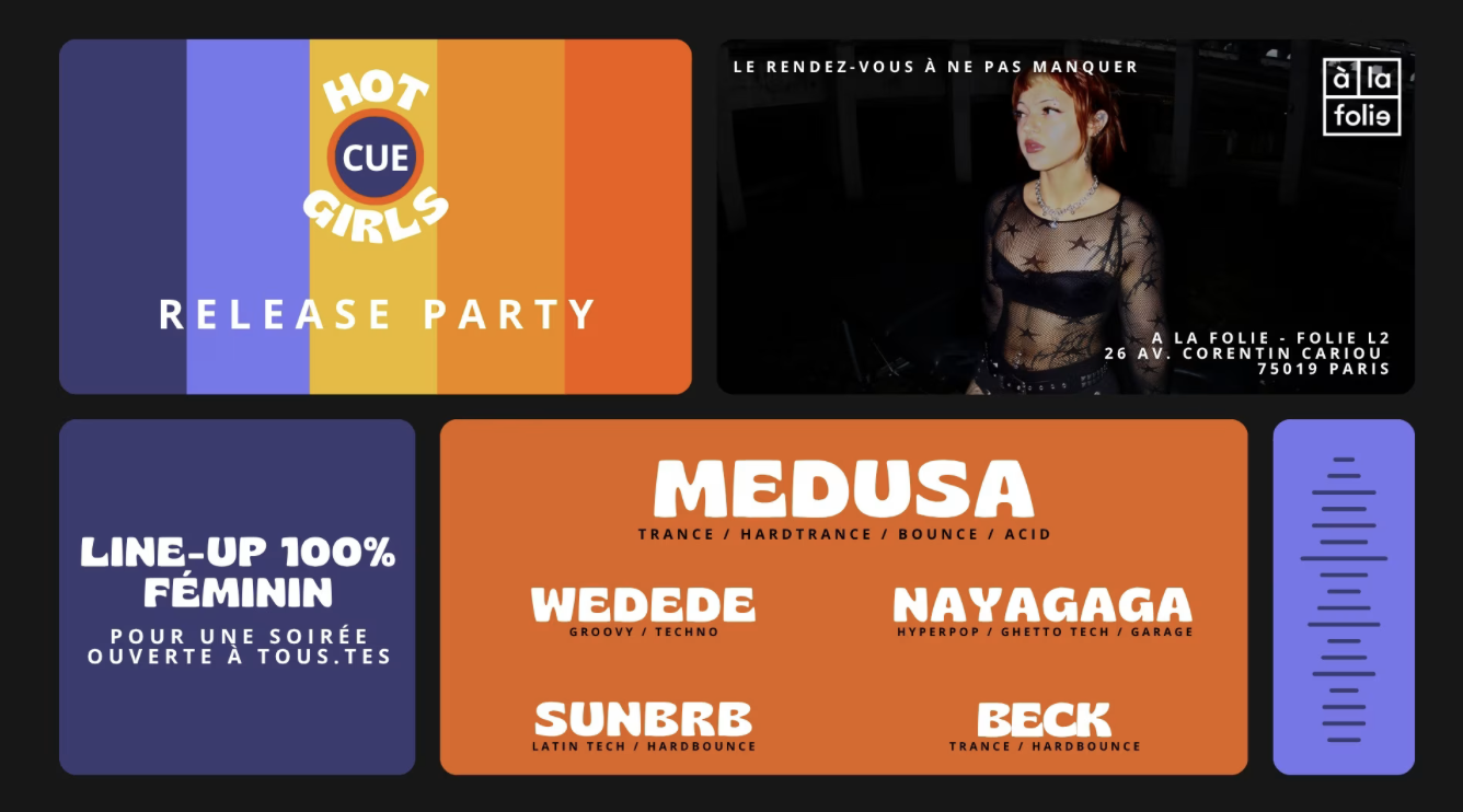 HOT CUE GIRLS : RELEASE PARTY