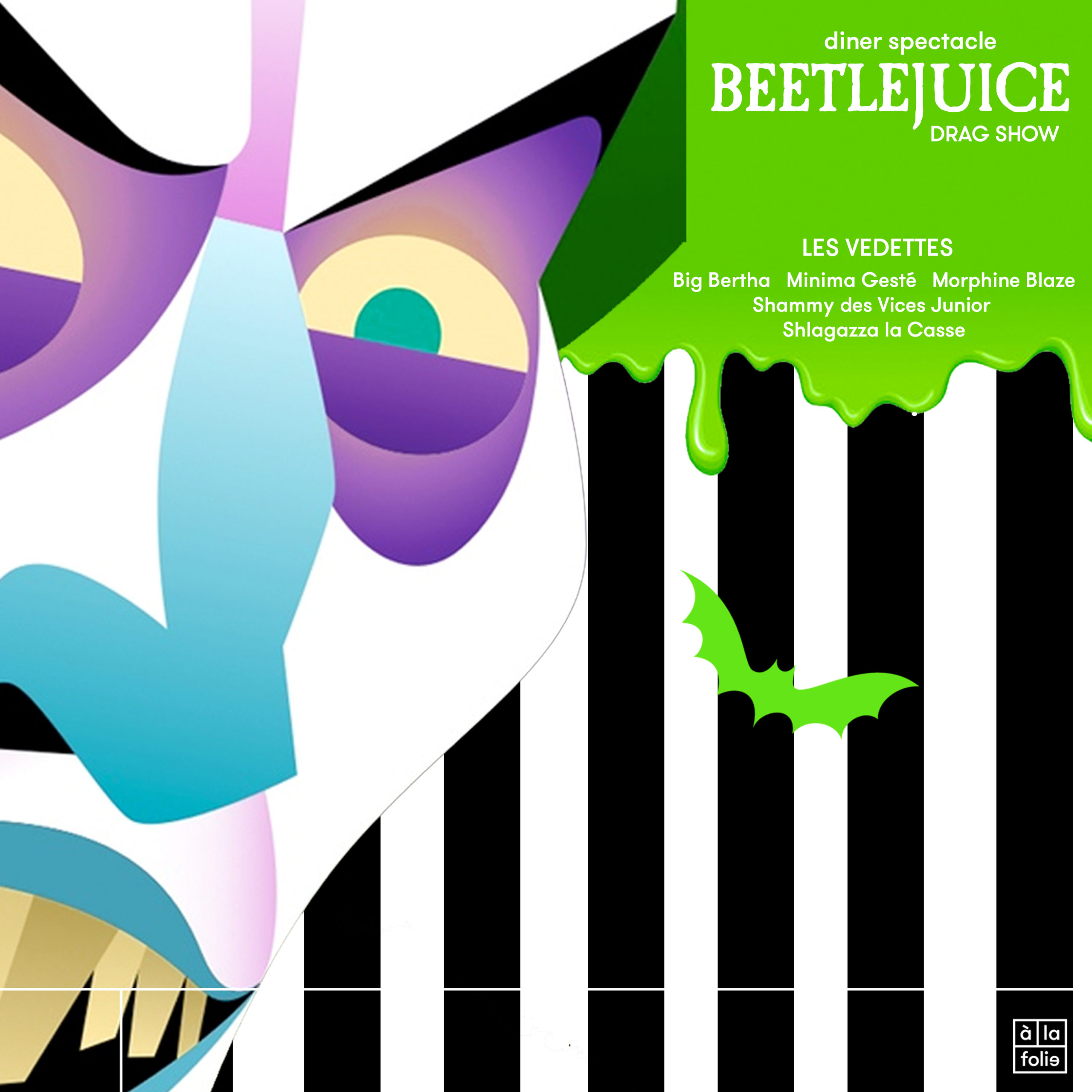 Dîner-Spectacle Beetle Juice Drag Show
