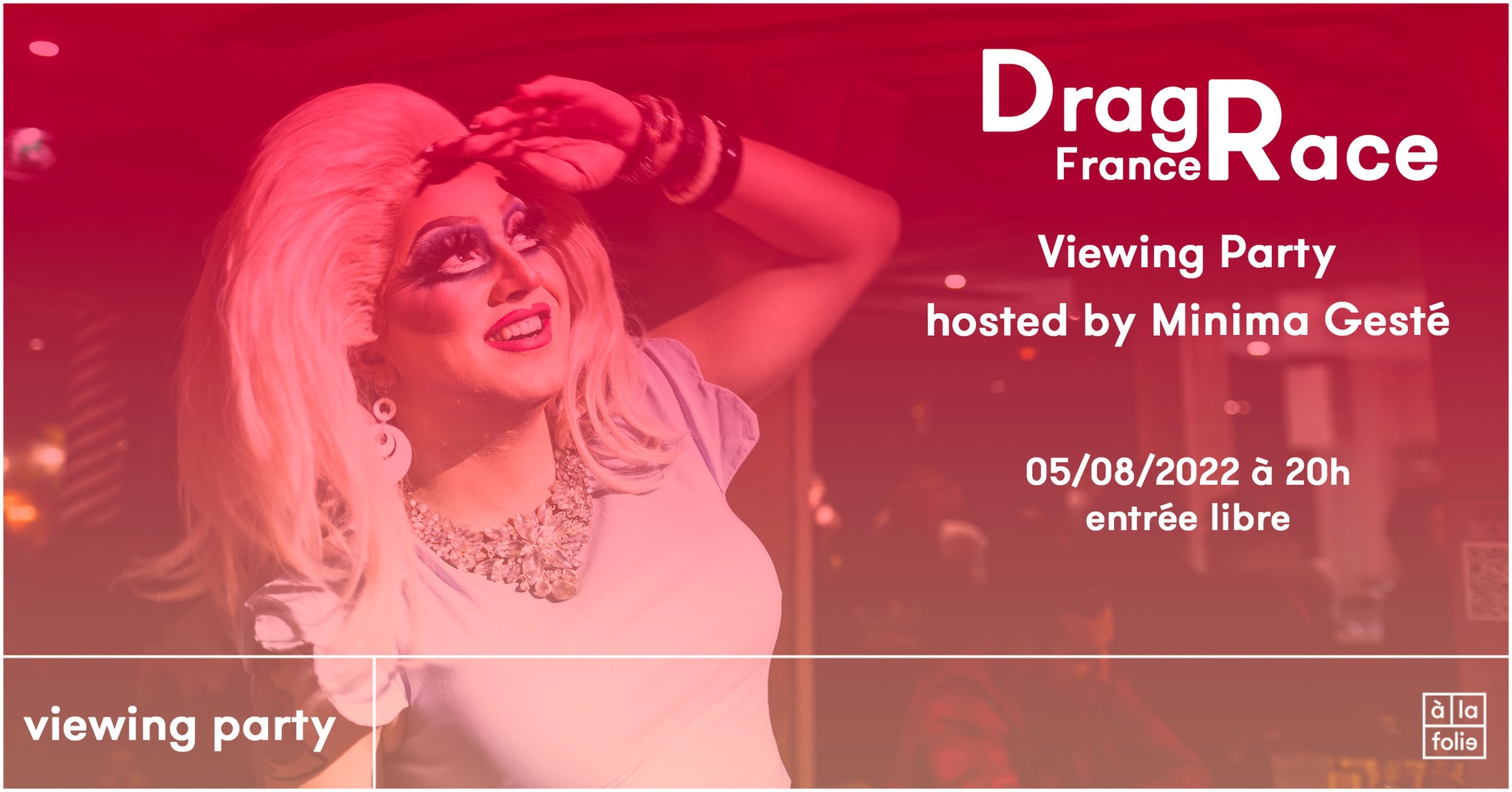 Drag Race Viewing Party hosted by Minima Gesté