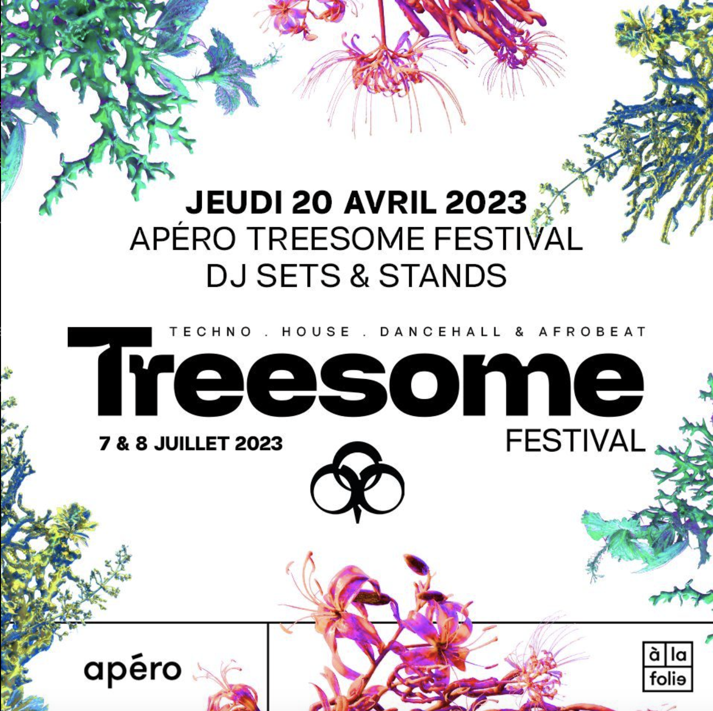🌳 APÉRO TREESOME #1 : DJ SETS & STANDS