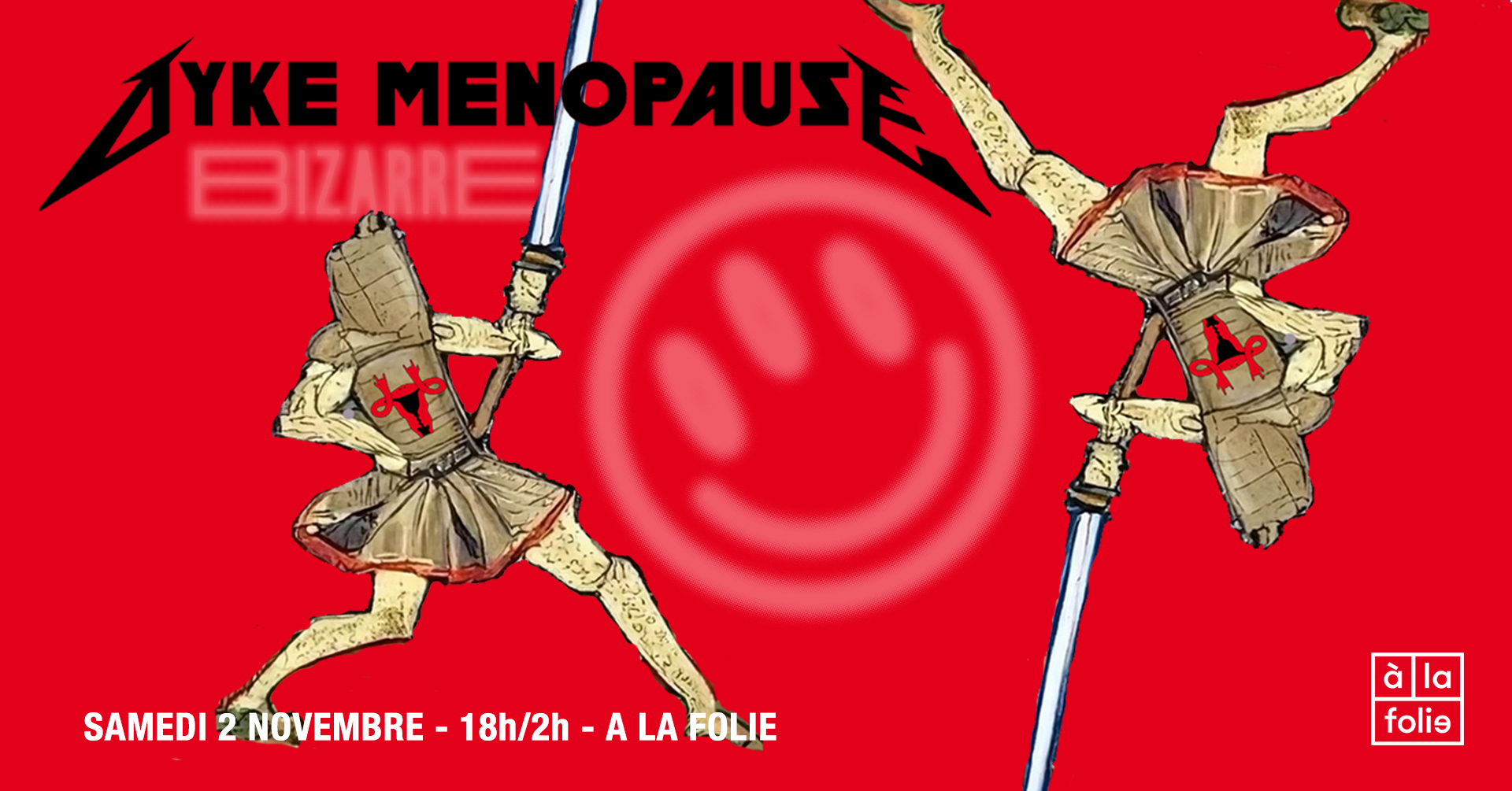 BIZARRE · Dyke Ménopause #Hallogouines