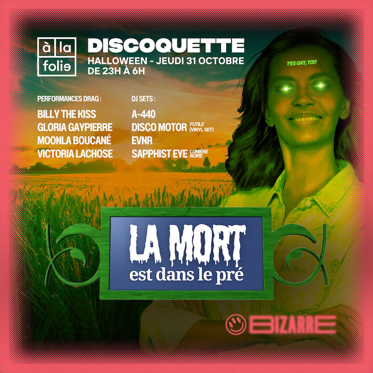 BIZARRE · Discoquette : La Mort Est Dans Le Pré