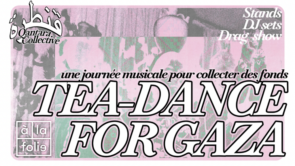 TEA-DANCE FOR GAZA — Danser, soutenir, se rassembler