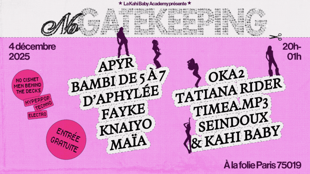 NO GATEKEEPING - APERO MIX & CREPE